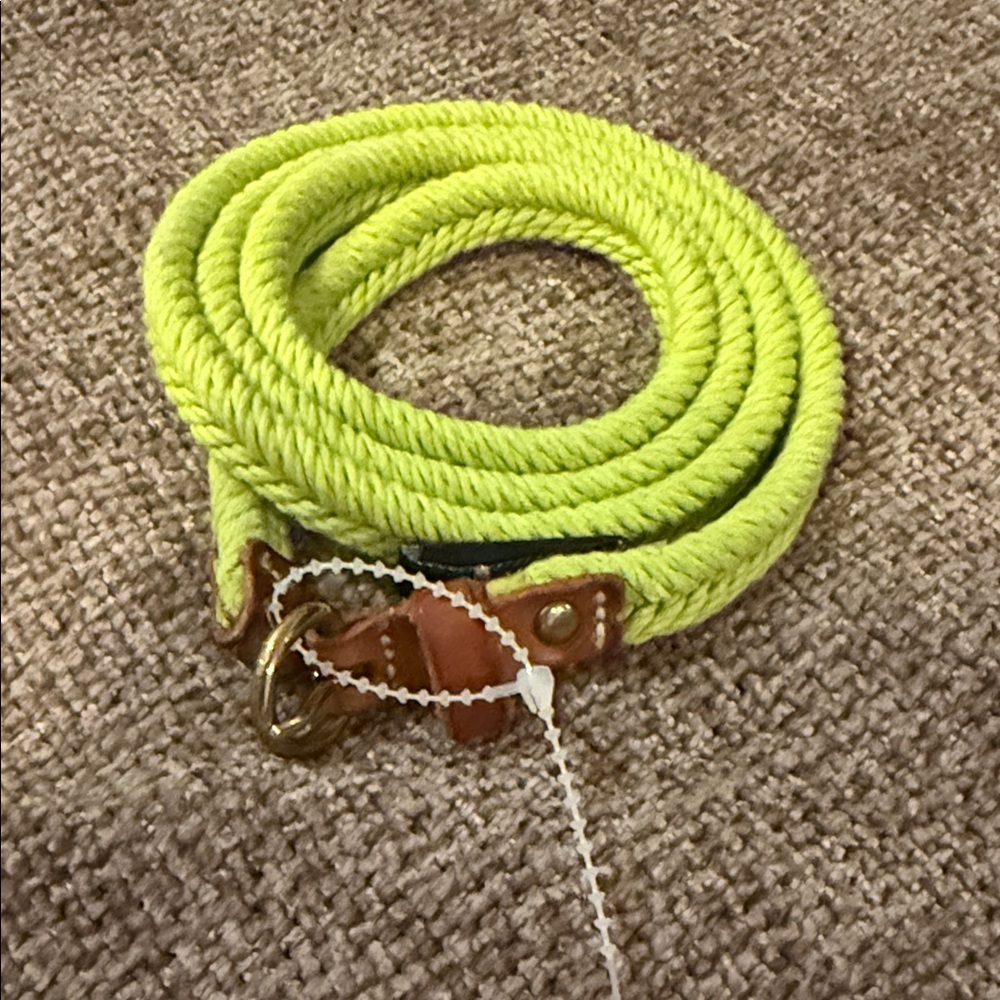 J. Crew Green Rope Belt